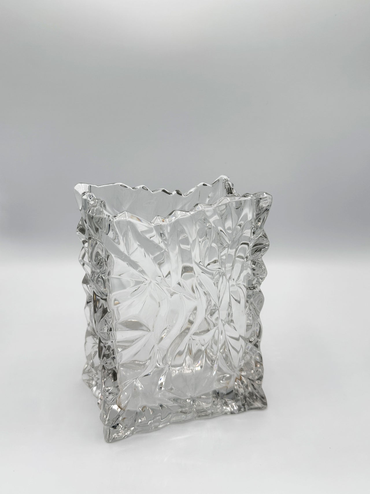 Crystal Bag Vase