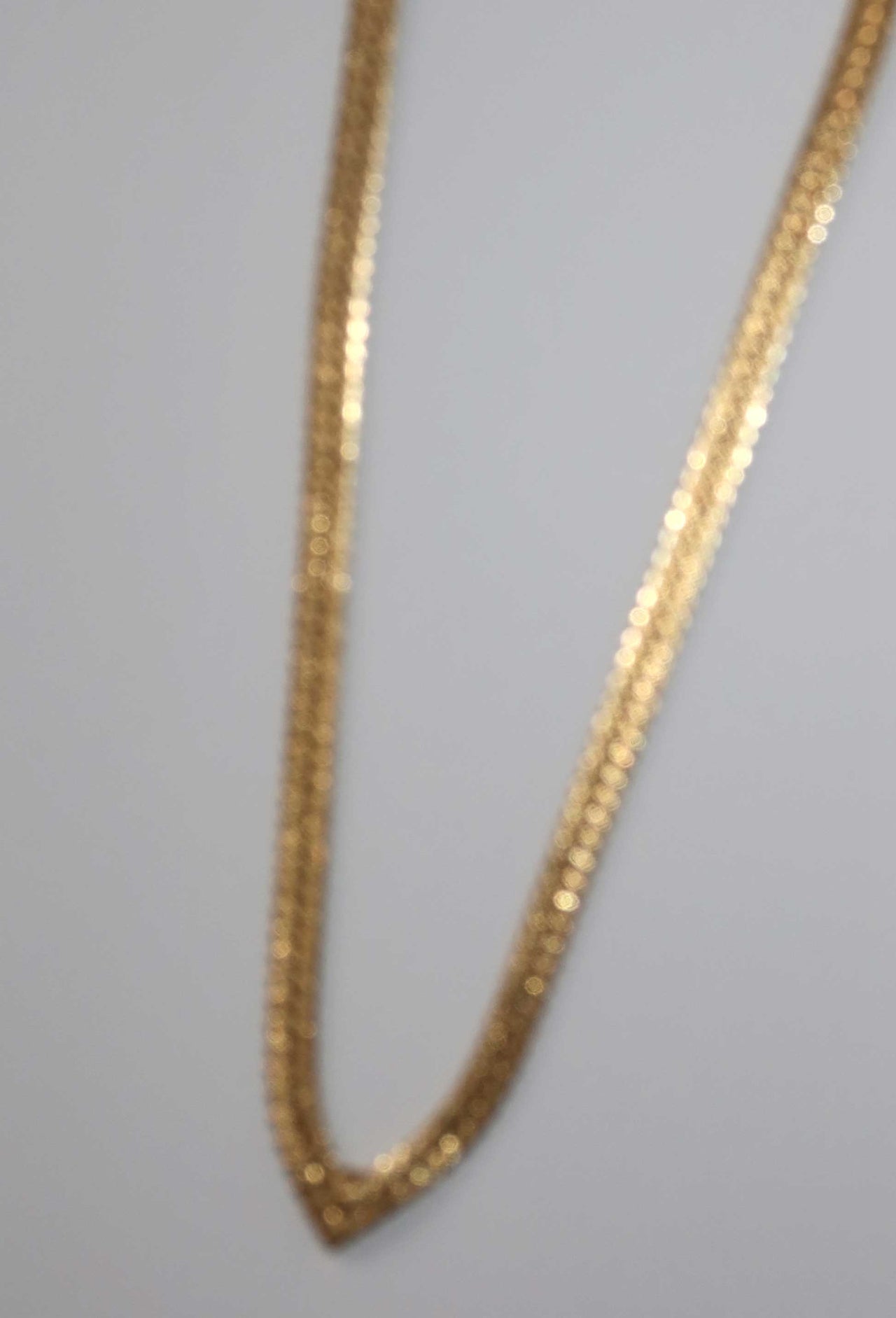 London Gold Drop Necklace