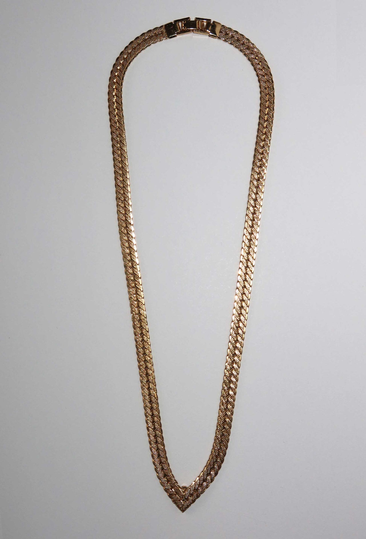 London Gold Drop Necklace